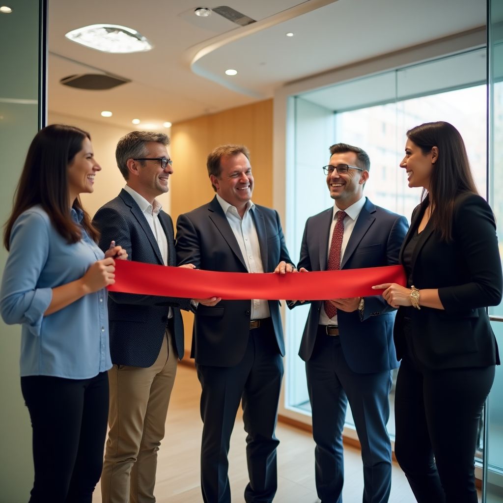 Inauguração do escritório do Porto