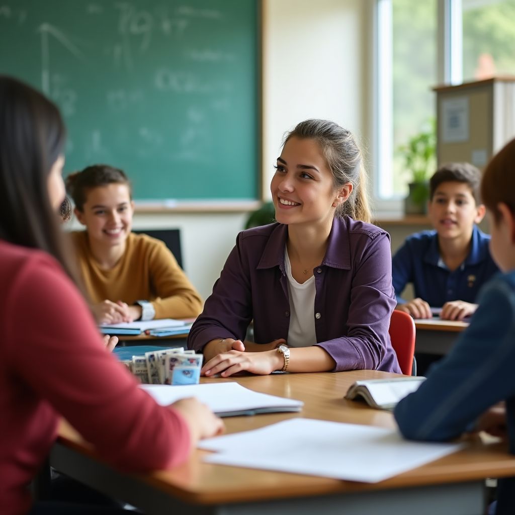 Programa de voluntariado em escola